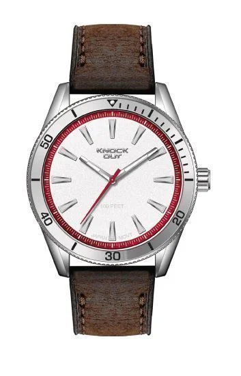 Reloj Knock Out Cuero Hombre 2603.010