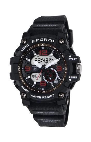 Reloj Knock Out Analogo Digital Caucho 8178.133