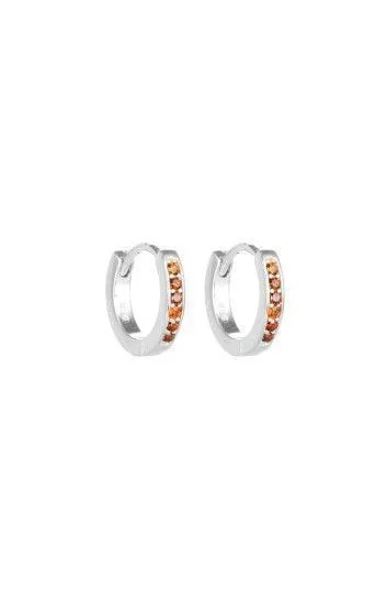 Aros Argollas Huggies con Circones 12mm