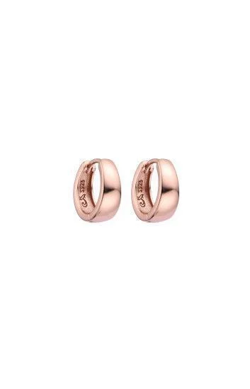Aros de Argolla 14mm Inflados Lisos