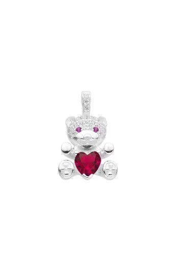 Dije Colgante de Oso con Cubic
