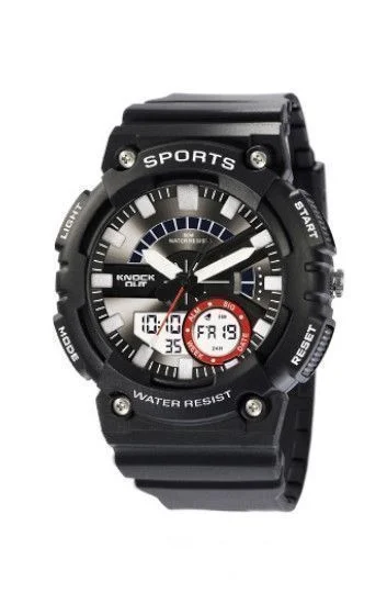 Reloj Knock Out Analogo Digital Caucho 8192.031