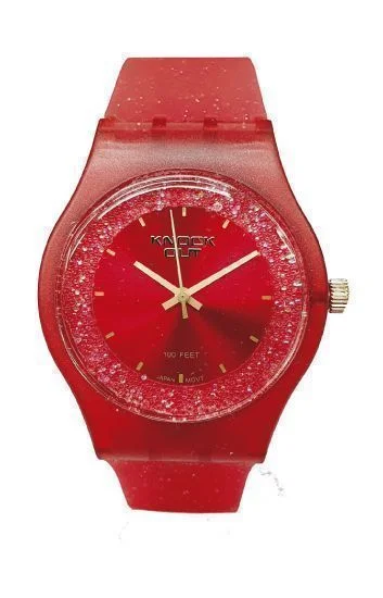 Reloj Knock Out Analogos Caucho Dama 8441.400