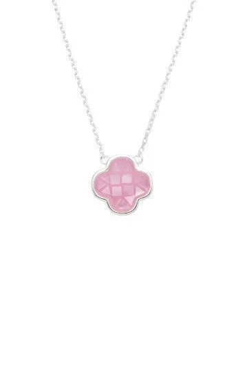 Gargantilla de Flor VD 14mm Rosa