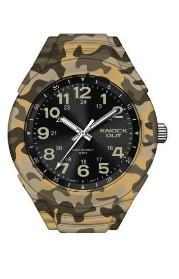 Reloj Knock Out Analogos Caucho Dama 8936.134
