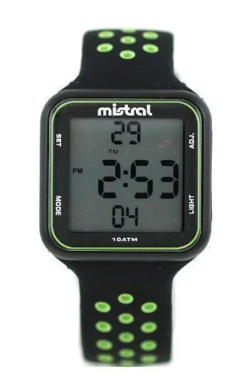 Reloj Mistral Caucho Digital Hombre GDM-066-01