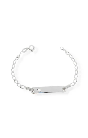 Pulseda de Identidad con Estrella Calada con Cadena Todo Figaro