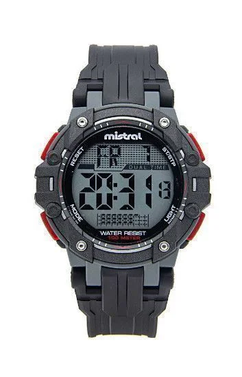 Reloj Mistral Caucho Digital Hombre GDG-17737-01