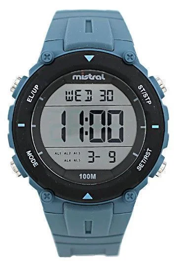 Reloj Mistral Caucho Digital Hombre GDX-DAU-08