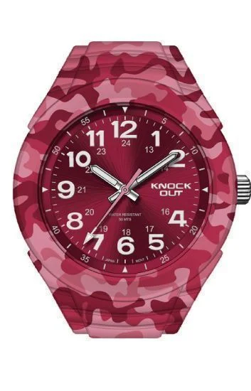 Reloj Knock Out Analogos Caucho Dama 8936.155
