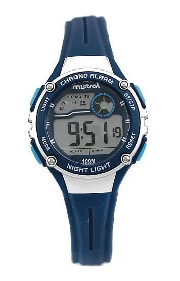 Reloj Mistral Caucho Digital Dama LDX-IT-02