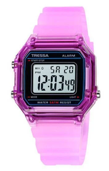 Reloj Tressa Caucho Digital Dama CASEY-02