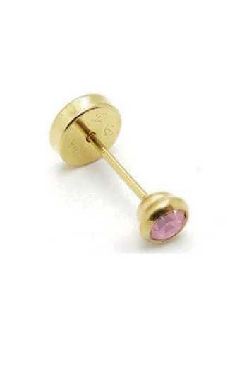 Abridor Oro 18 Kt. Piedra Engarzada