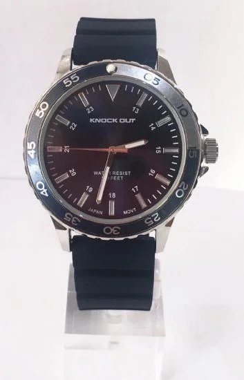 Reloj Knock Out Analogos Caucho Hombre 8463.088