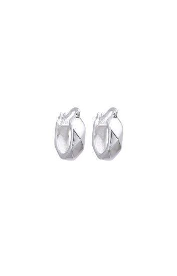 Aros Argollas Infladas con Relieve