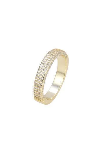 Anillo con Circones Medio Sin Fin