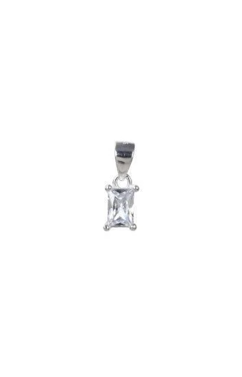 Dije con Cubic con Rectangular 4x6mm