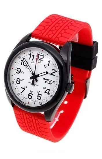 Reloj Knock Out Analogos Caucho Hombre 8452.010