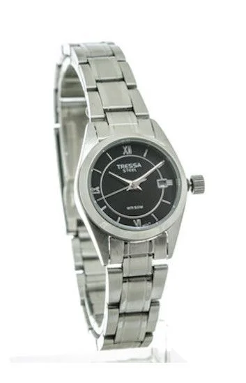 Reloj Tressa Acero Dama DATE-D-10-CR