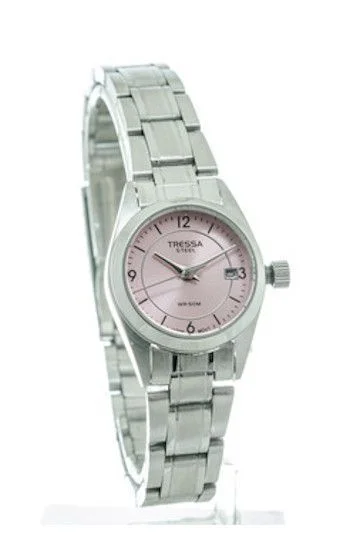 Reloj Tressa Acero Dama DATE-D-12-CR