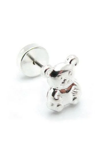 Abridor Plata 925 Oso con Cuerpo