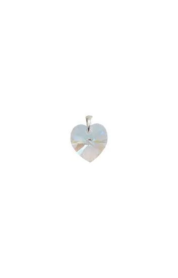 Dije de Crystal Corazon 10mm