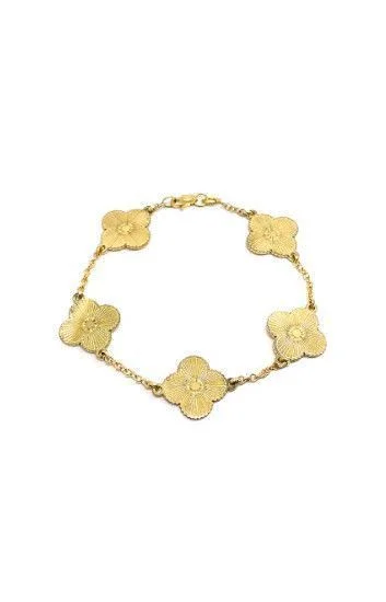 Pulsera con Flor VD Chica - 18cm Largo