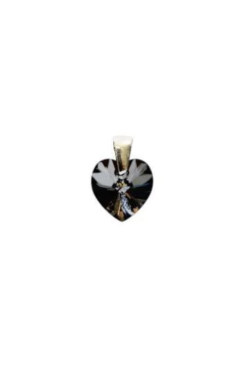 Dije de Crystal Corazon 10mm