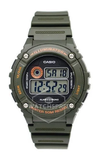 Reloj Casio Digital W216H-3B