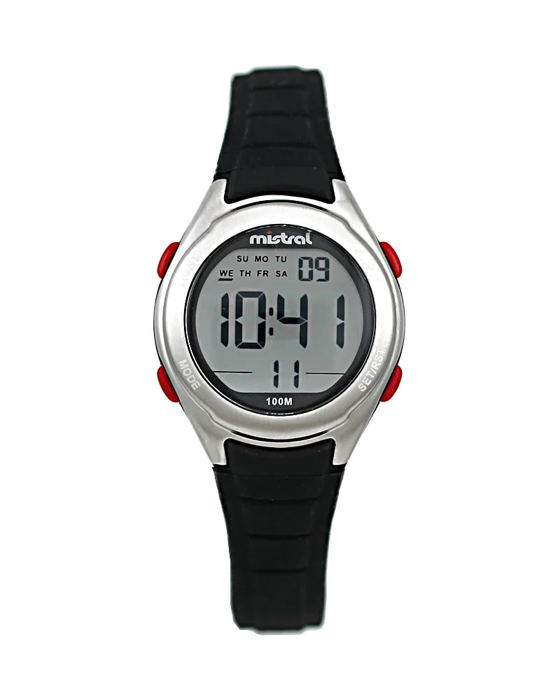 Reloj Mistral Caucho Digital Dama LDX-BAM-01
