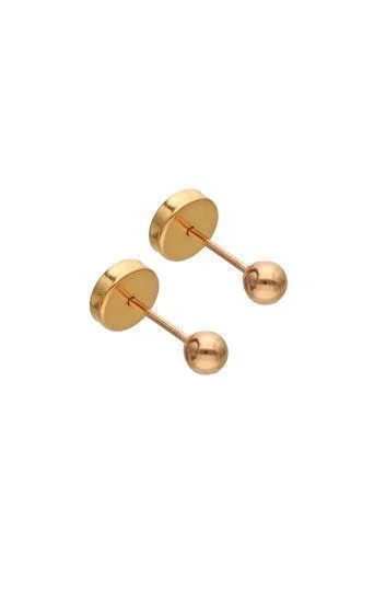 Abridor Enchapados 20 Kt. Bolita N2 3mm