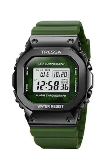 Reloj Tressa Caucho Digital Hombre OPEN-03