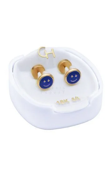 Abridor Oro 18 Kt. c/Tic Laminado Carita
