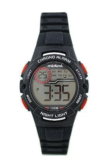 Reloj Mistral Caucho Digital Dama LDX-BAL-01