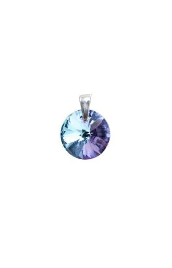Dije de Crystal Moneda 12mm