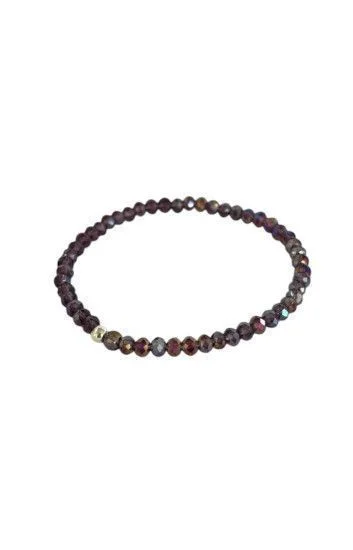 Pulsera de Cristal Checo Elastizada