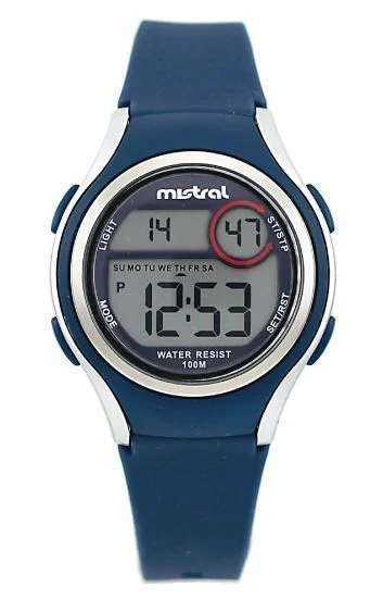 Reloj Mistral Caucho Digital Dama LDX-EV-2B