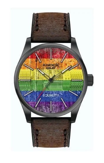Reloj Knock Out Cuero Hombre 2602.040