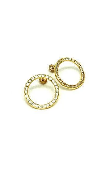 Aros Arandela con Piedras