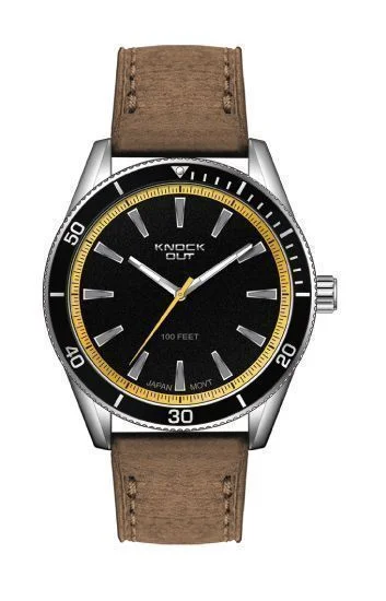 Reloj Knock Out Cuero Hombre 2603.032