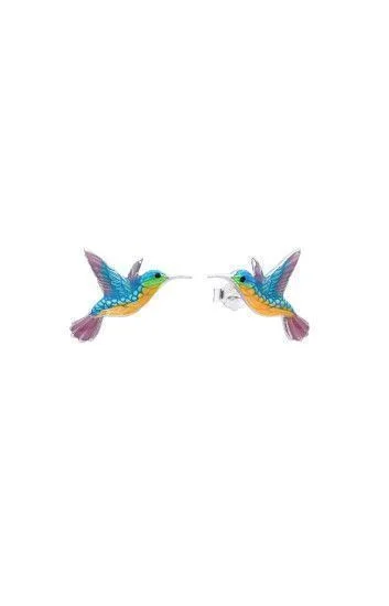 Aros de Colibri Esmaltados