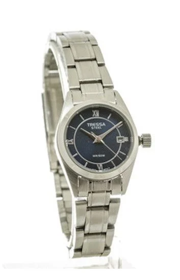 Reloj Tressa Acero Dama DATE-D-11-CR