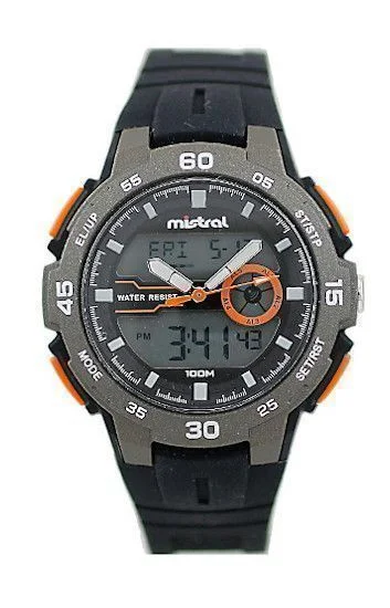 Reloj Mistral Caucho Ana-Digi GADX-VH-08