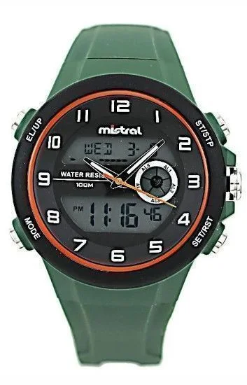 Reloj Mistral Caucho Ana-Digi GADX-VL-03