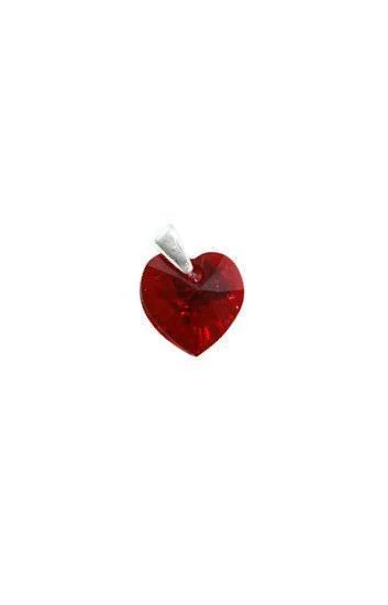 Dije de Crystal Corazon 10mm