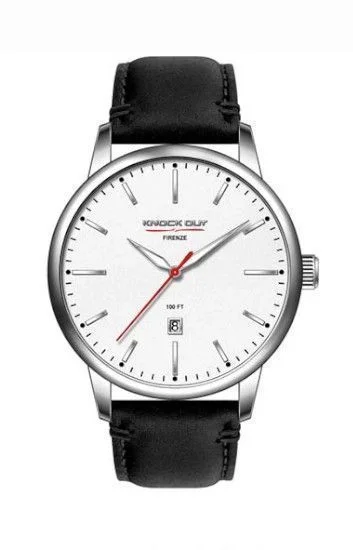 Reloj Knock Out Cuero Hombre 2616.013