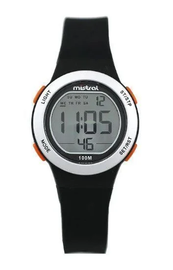 Reloj Mistral Caucho Digital Dama LDX-BBE-01