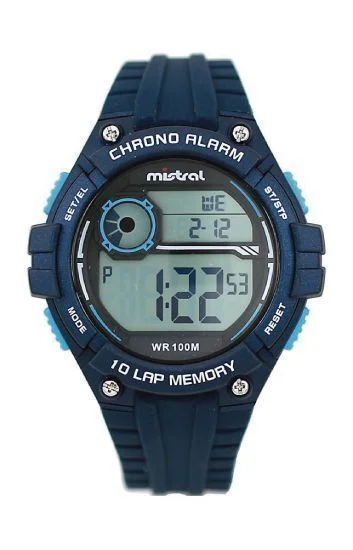 Reloj Mistral Caucho Digital Hombre GDX-DAH-02