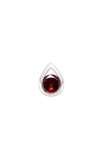 Dije Pasante de Cubic en Forma de Gota 7mm