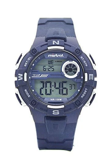 Reloj Mistral Caucho Digital Hombre GDX-DAG-02